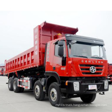 High quality hongyan kingkan 520HP 8X4 dump truck hongyan tipper truck with comfortable design